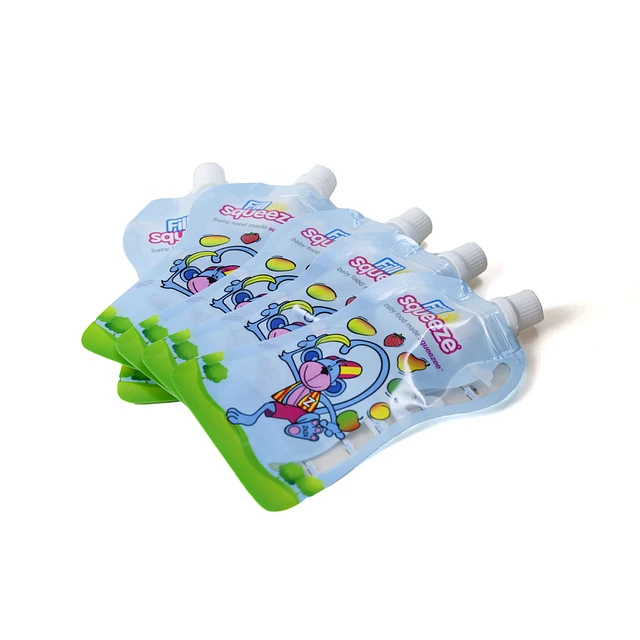 Bolsas de Almacenamiento Reutilizables Pouches (10 Unidades) | Fill n Squeeze