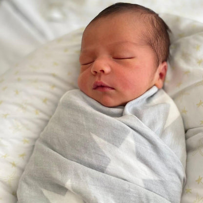 Manta Swaddle Bambú Gris (7578782859514)
