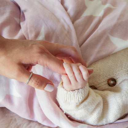 Manta Swaddle Bambú Rosado (7578784628986)