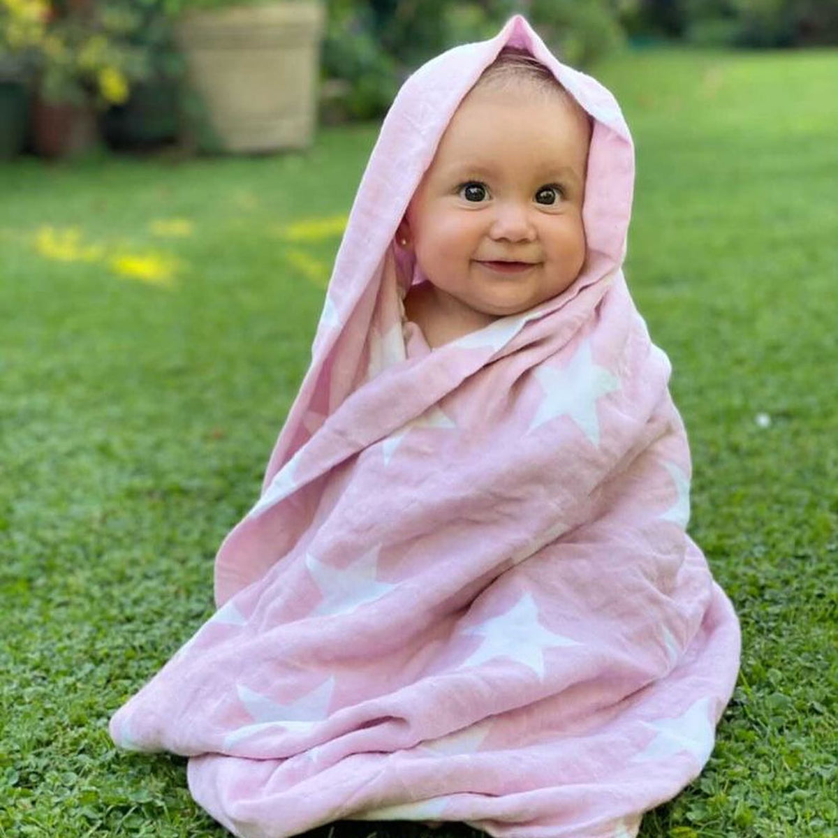 Manta Swaddle Bambú Rosado (7578784628986)