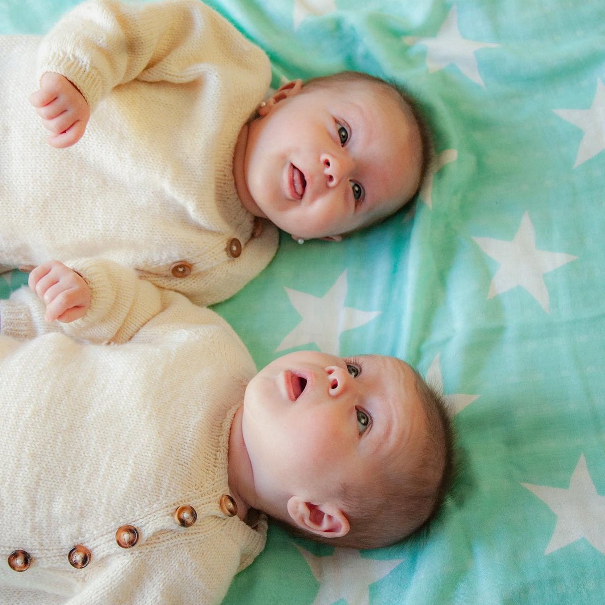 Manta Swaddle Bambú Verde (7578738524410)