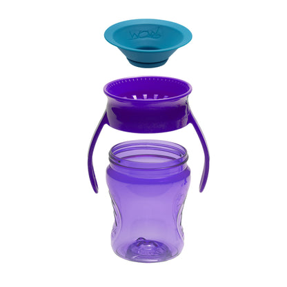 Vaso Baby Tritan Morado WOW (7512796070138)