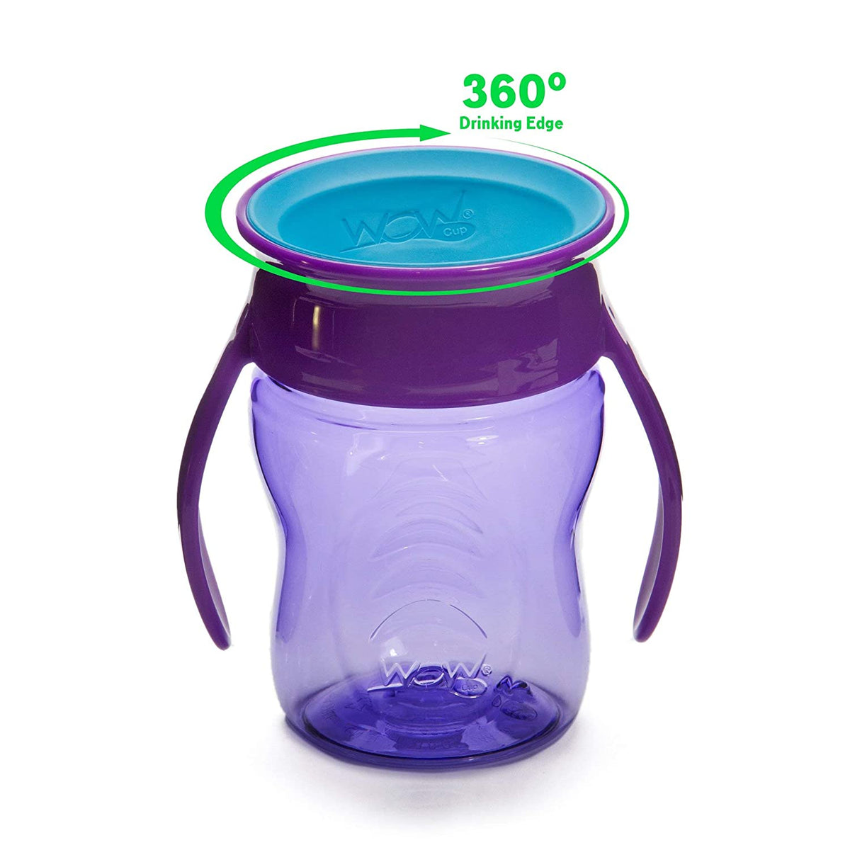 Vaso Baby Tritan Morado WOW (7512796070138)